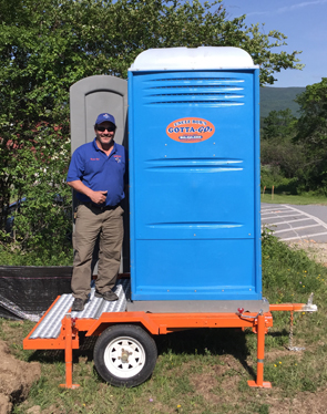 Job-site toilet Trailer Rentals‎,portable restrooms, portable toilet rental construction job-site.Vermont, New York 